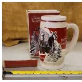 2015 Budweiser Stein With Original Box