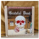 1970-80s Greatful Dead Carnival Mirror White