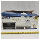 Seabrook hill ceiling fan new in Box