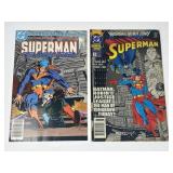 DC 1985&1991 Superman Comic Books