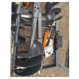 Wolverine Skidsteer Auger Drive & Bits - 12 & 18in