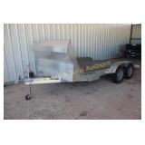 USED 2017 FEATHERLITE TANDEM AXLE ALUMINUM CAR