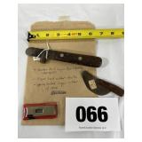 Cigar Box Opener & 2 Cigar Cutters,