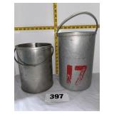 (2) Shucking Pails