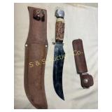 Buck knife & schrade  old-timer hone steel