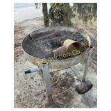 Shop built forge  30" diameter