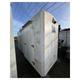 Fiberglass control shed