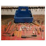 Awls, Nippers, Drivers, Tool Caddy