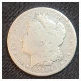 1904-0 Morgan Silver Dollar