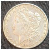 1882 Morgan Silver Dollar