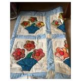 Hand stitched quilt