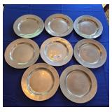 Pewter plates