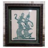 Frame Indian Rubbing