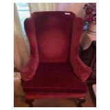 Wing back chair