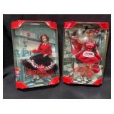 Coca Cola Barbie dolls