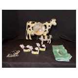 Cow themed decor