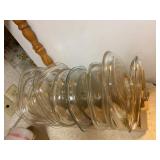 Corning Pyrex Glass Cover Dishes and Glass Bowls