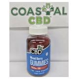 CBDfx, Original Mixed Berry CBD Gummies, Broad Spe