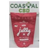 Jelly  Delta-9 THC Gummies Watermelon 25mg (40ct)