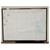 Monthly Dryerase Board