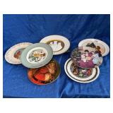 Christmas plates