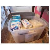 Diapers and first aid