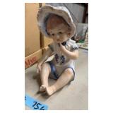 PORCELAIN DOLL FIGURINE