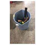 BUCKET OF ASST HAND TOOLS