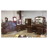 VICTORIAN STYLE QUEEN SIZE BEDROOM SET