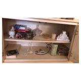 CONTENTS OF CABINET, ASST COLLECTIBLES, ETC