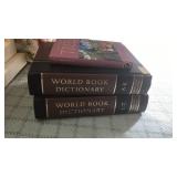 WORLD BOOK 2 VOL DICTIONARY 1973