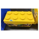 LEGO STORAGE BUCKET W/ASST. LEGOS