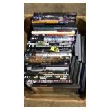 BOX OF ASST DVDS