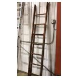 12FT WOOD EXTENSION LADDER