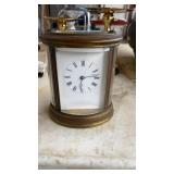 BRASS CASED CARRIAGE CLOCK