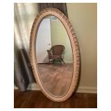 Large Oval Mirror, 23"x45"