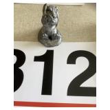 Ricker cast pewter rabbit w/o certificate