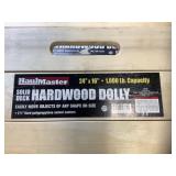 Hardwood dollies - 2 - 24 x 16