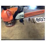 Stihl chainsaw MS 251 Wood Boss, lubricant and