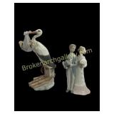 Two Lladro Porcelain Figures