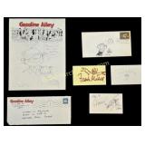 Cartoonist Autograph and Sketch Collection