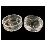 Two Orrefors Crystal Bowls