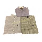 Three Abercrombie and Fitch Long Sleeve Shirts