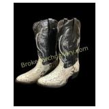 Pair JB Dillon Western Leather Boots