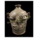 Reinhardt Pottery Ugly Face Jug