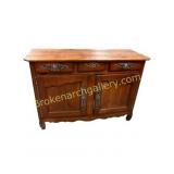 Inlaid Country French Sideboard