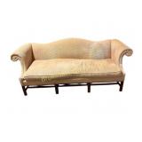 Chippendale Style Camelback Sofa