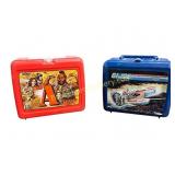 2 Vintage Aladdin Plastic Lunchboxes