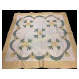 Appliquï¿½ and Hand Stitching Quilt