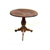 Early Hand Made Walnut Tea Table